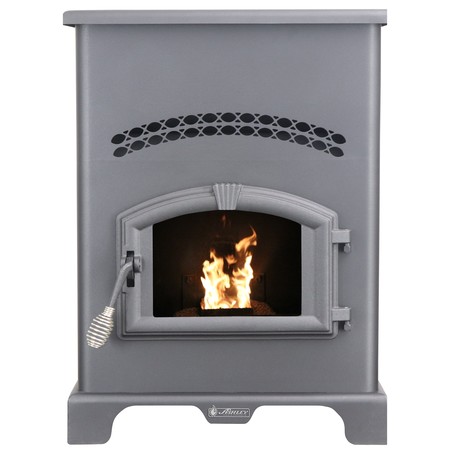 Ashley Hearth Products 2,200 Sq Ft EPA Certified Pellet Stove with 130 lb Hopper and Remote AP130